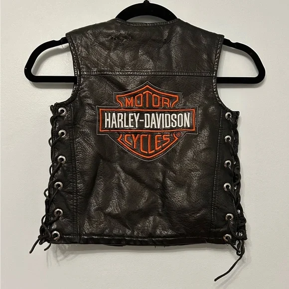 Harley-Davidson Black Kids Vest